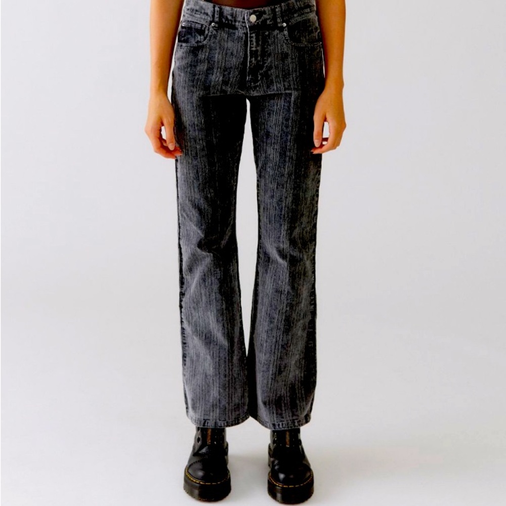 NWT dark grey corduroy BDG boot cut pants - size 30